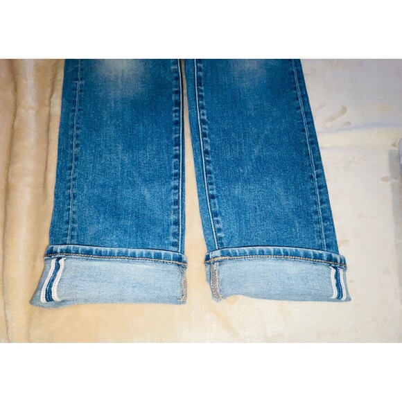 Uniqlo Jeans Mens 29x32 Fits 30x31 Redline Selvedge Whiskering Faded  Blue Denim - Picture 5 of 16